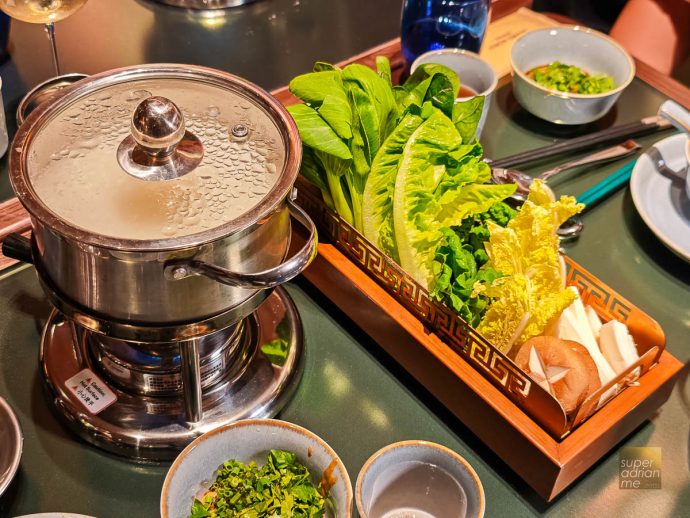 QUAN Hotpot at Resorts World Sentosa - Vegetables,and mushrooms-194615 | SUPERADRIANME.com Vegetables, Mushroom