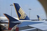 Singapore Airlines aircraft at Changi Airport