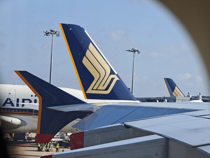 Singapore Airlines aircraft at Changi Airport | SUPERADRIANME.com Singapore Airlines aircraft at Changi Airport