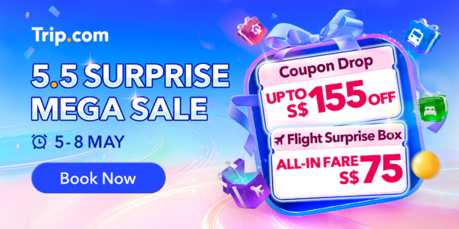 Trip.com 5.5. Mega Sale 2026 | SUPERADRIANME.com Trip.com 5.5. Mega Sale 2026