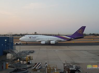 THAI Airways B747 at Sydney Airport (September 2017)