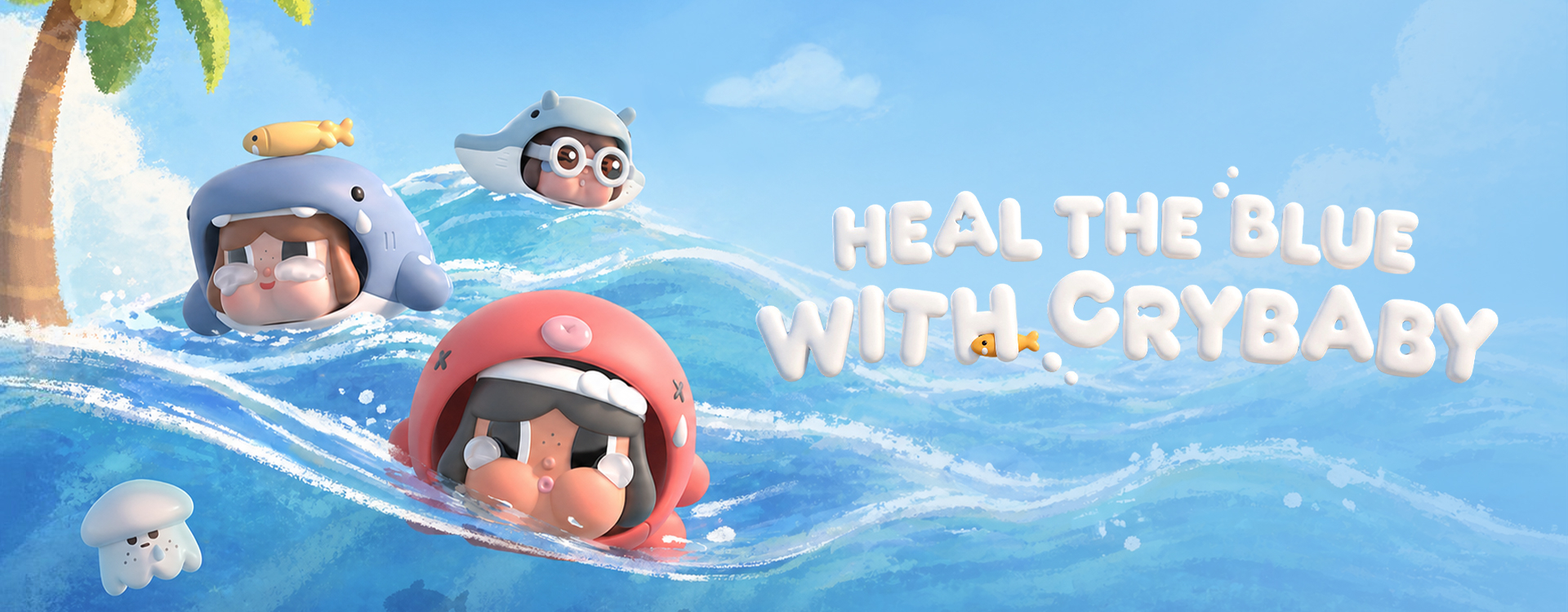 POP MART CRYBABY Cry Me an Ocean Series Launches on Shopee