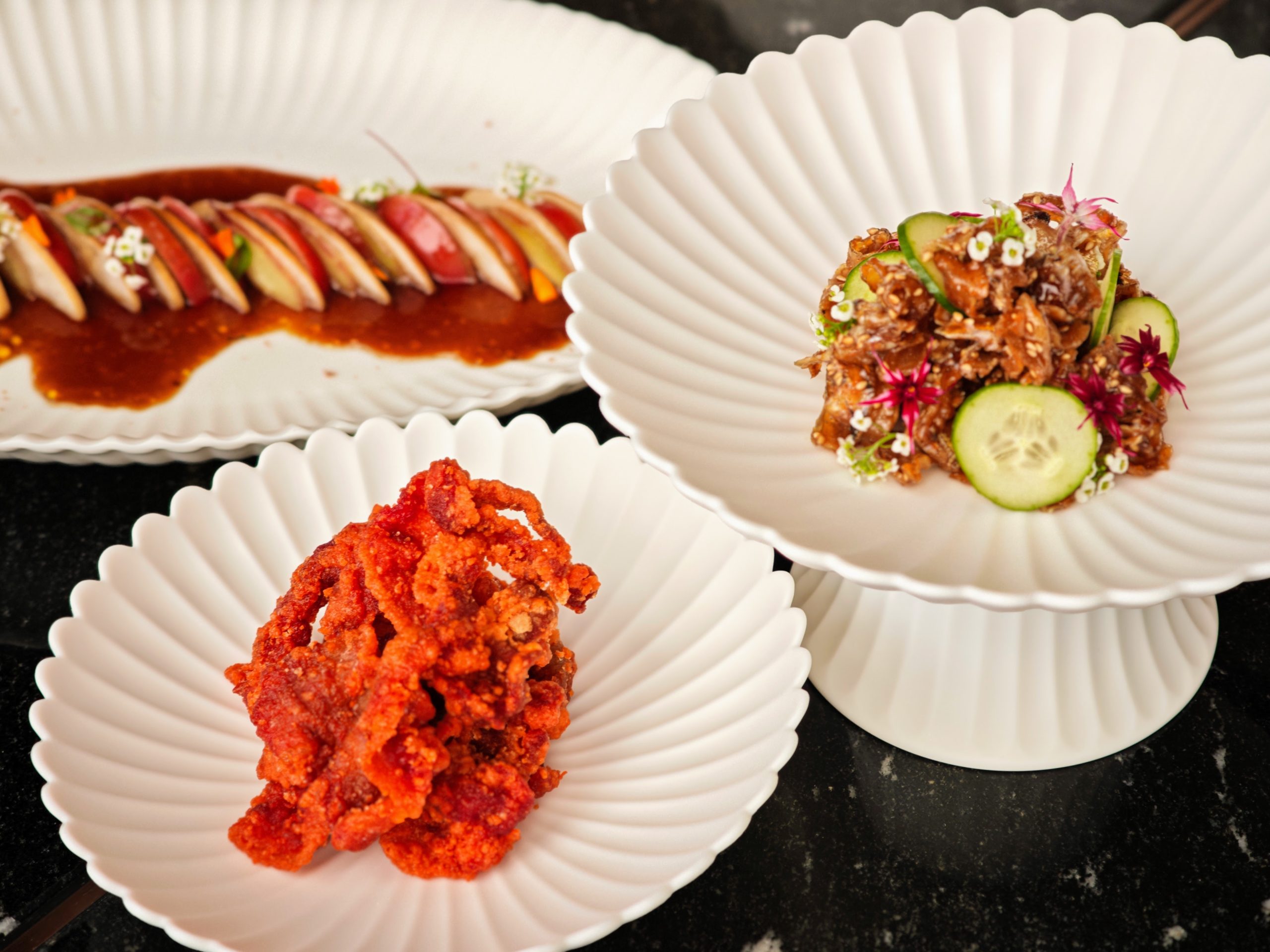 QIN Restaurant & Bar - Caramelised Mermaid Fish, Hokkaido Snow Pork Belly, Japanese Amela Fruit Tomato IMG_20260512_123745 (1) | SUPERADRIANME.com QIN Restaurant & Bar - Caramelised Mermaid Fish, Hokkaido Snow Pork Belly, Japanese Amela Fruit Tomato