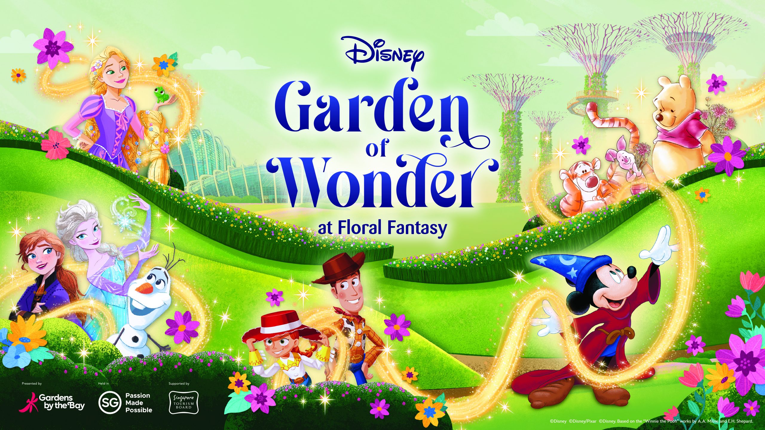 Disney Garden of Wonder (Source: Gardens by the Bay)