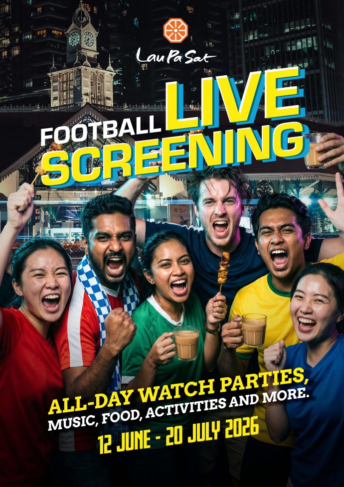 Lau Pa Sat Transforms into CBDs Ultimate Football Fan Destination | SUPERADRIANME.com