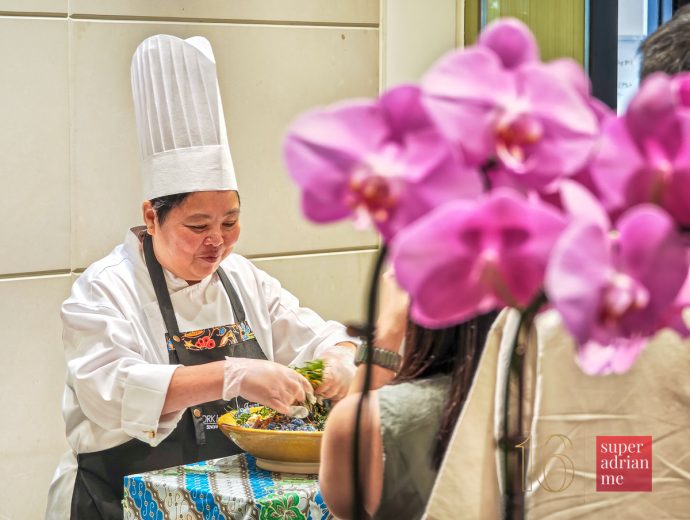 Madam Cheah Soo Fuen of Jason Nyonya House from Penang, Malaysia at White Rose Café in June 2026
