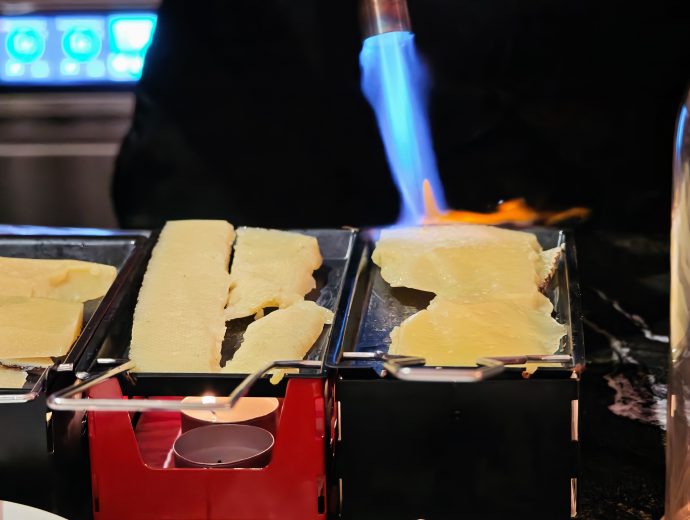 Flambe Raclette at Maison Ikkoku in Tanjong Pagar June 2026