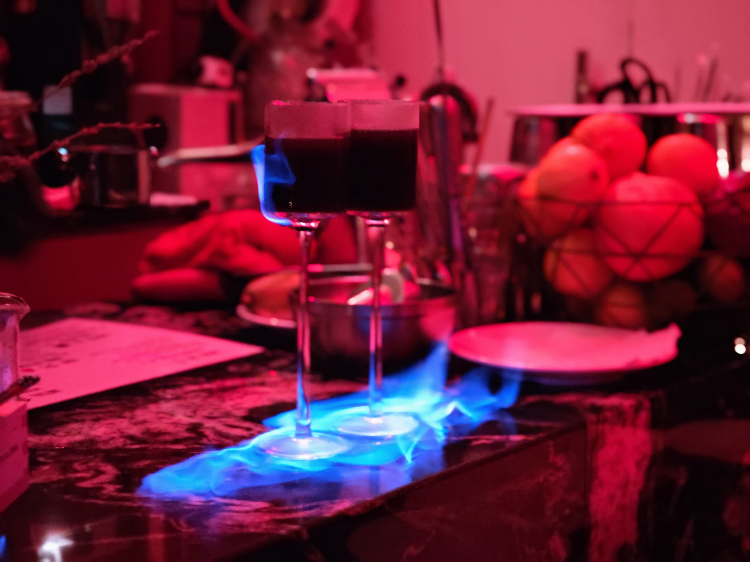 Maison Ikkoku at Tanjong Pagar Five Elements Cocktail - Fire