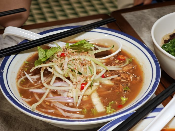 Penang Assam Laksa at EatAlley Singapore in Orchard Gateway (SUPERADRIANME photo 8 June 2026)
