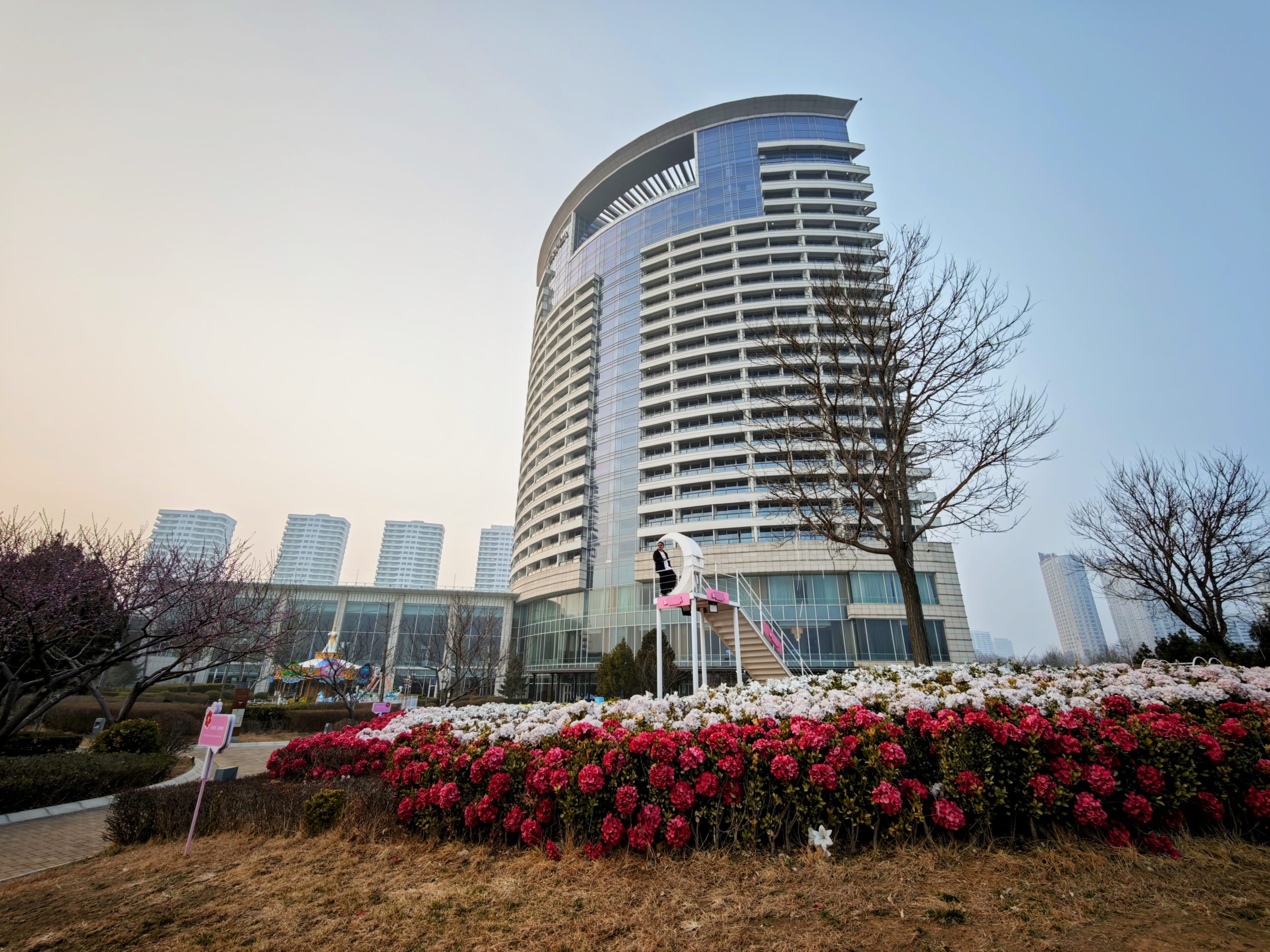 Facade of Shangri-La Qinhuangdao. Taken 25 March 2026