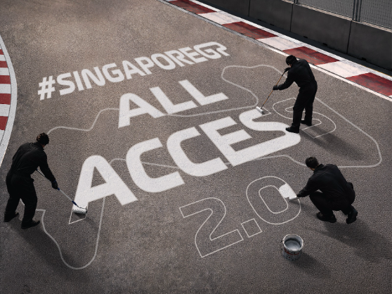 ALL ACCESS 2.0 (Singapore GP photo)