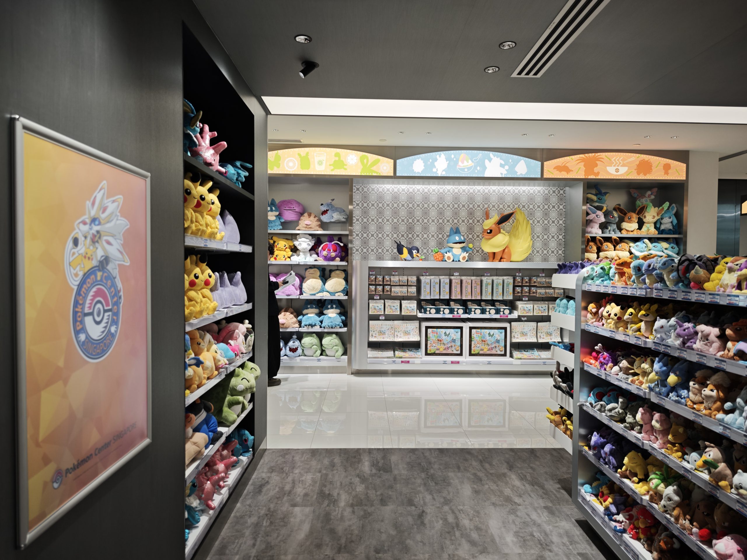 Pokémon Centre SINGAPORE interiors. Shot on 29 June 2025