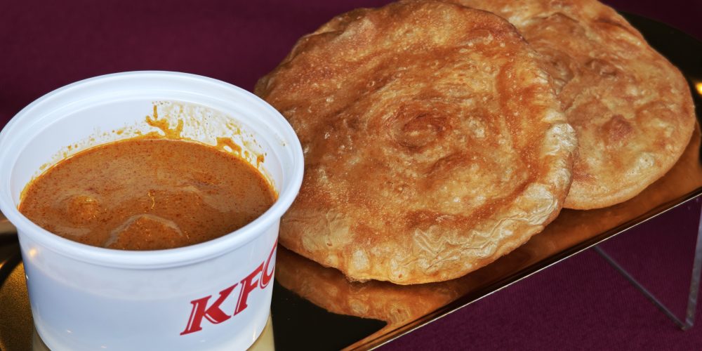 Prata and Curry at KFC Singapore