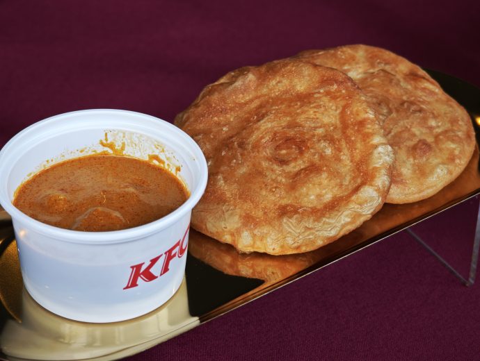 Prata and Curry at KFC Singapore