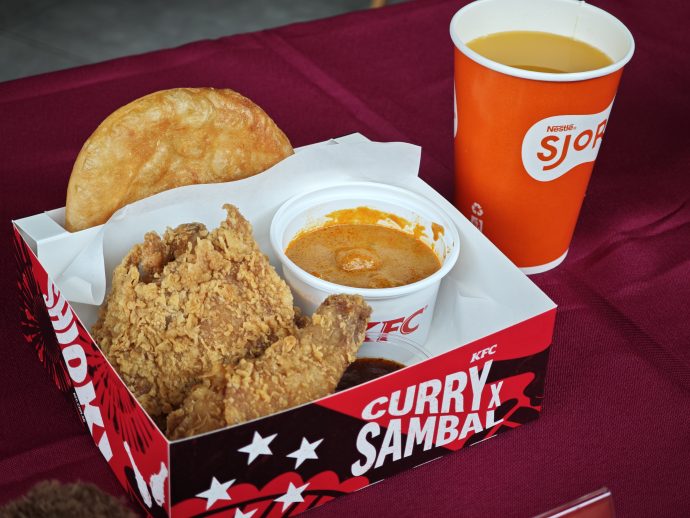KFC Curry x Sambal Chicken