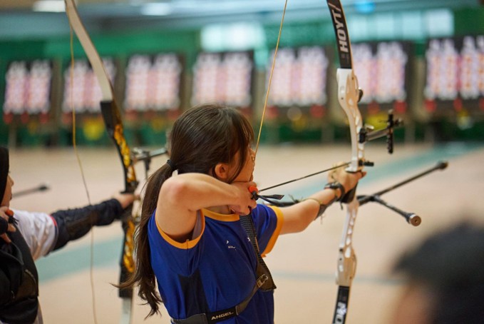 Singapore youth archer Natalie Ruzsicska