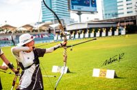 Singapore youth archer Natalie Ruzsicska