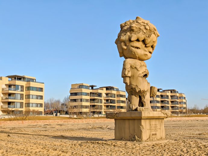 Hirono Sculpture in Beidaihe's Aranya in Hebei Province, China