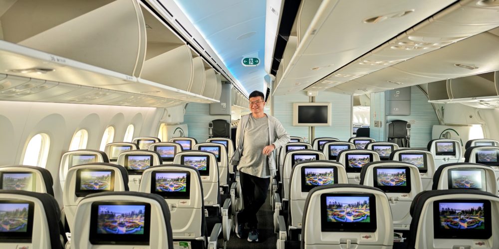 Inside the Air Canada B787-9 Economy Class