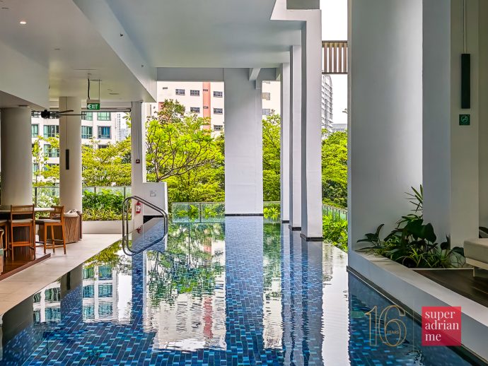 SUPERADRIANME WEAVE SUITES NOVENA STAY - May 2026 -152718 | SUPERADRIANME.com Lap pool at WEAVE SUITES NOVENA