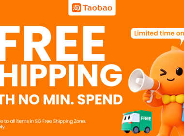Taobao Singapore Free Shipping for limited time