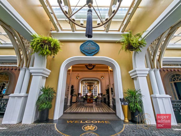 The lobby of JW Marriott Phu Quoc Emerald Bay