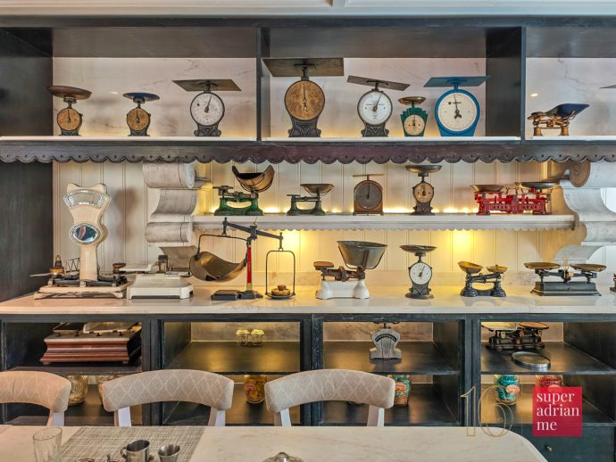 SUPERADRIANME - JW Marriott Phu Quoc Emerald Bay - July 2026 -121850 | SUPERADRIANME.com Display of Weighing Scales in French & Co. (SUPERADRIANME photo)