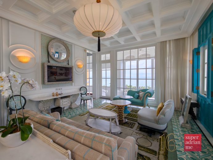 Turqoise Suite Living Room at JW Marriott Phu Quoc Emerald Bay