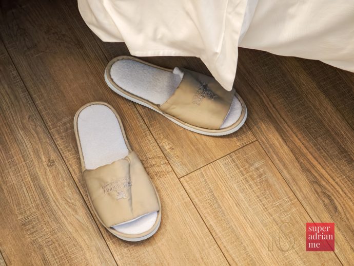 SUPERADRIANME - JW Marriott Phu Quoc Emerald Bay - July 2026 -175743 | SUPERADRIANME.com Bedroom Slippers for guests at JW Marriott Phu Quoc Emerald Bay